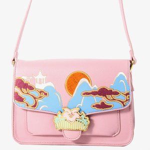 Danielle Nicole Disney Mulan Blossom Crossbody Satchel Bag